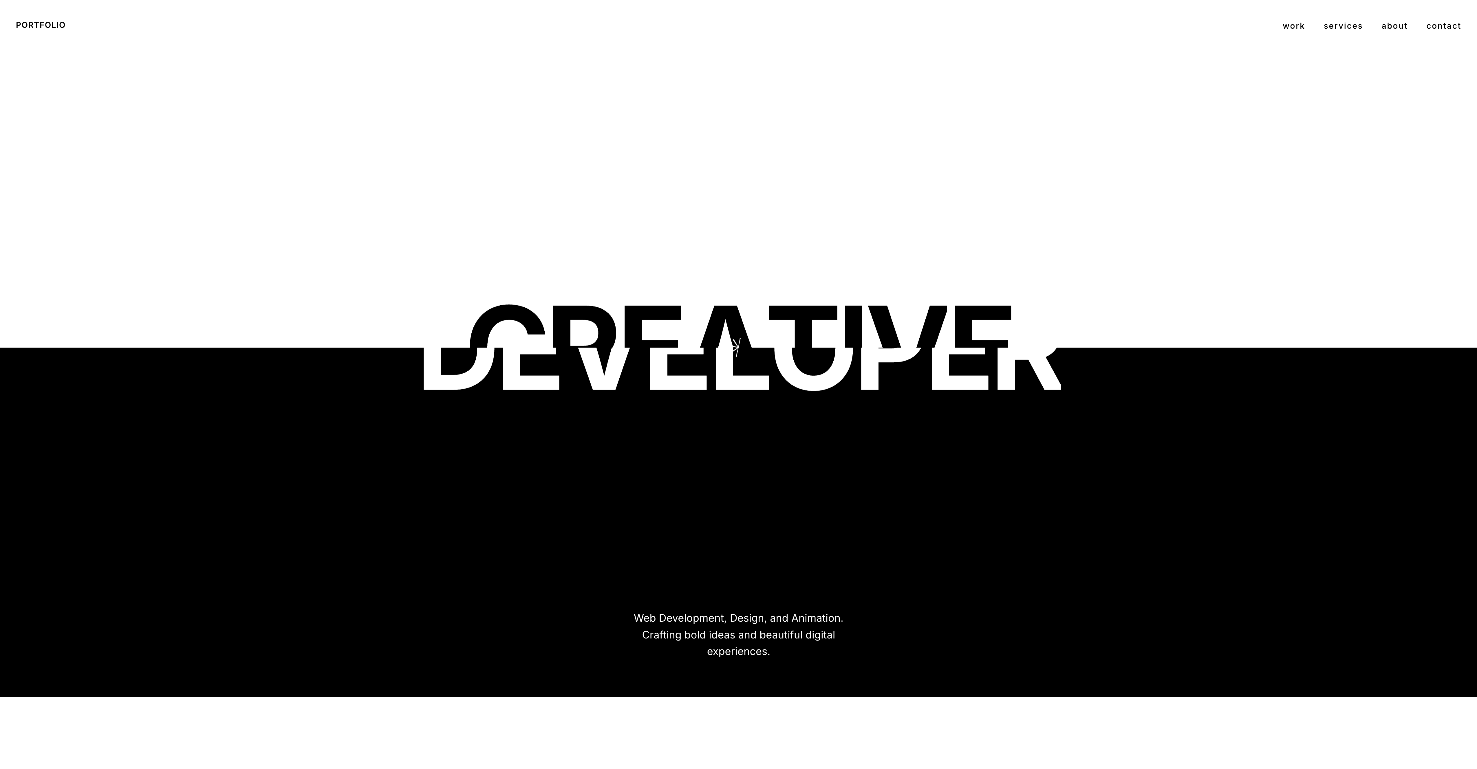 ALEXANDER Portfolio Web Design 프로젝트