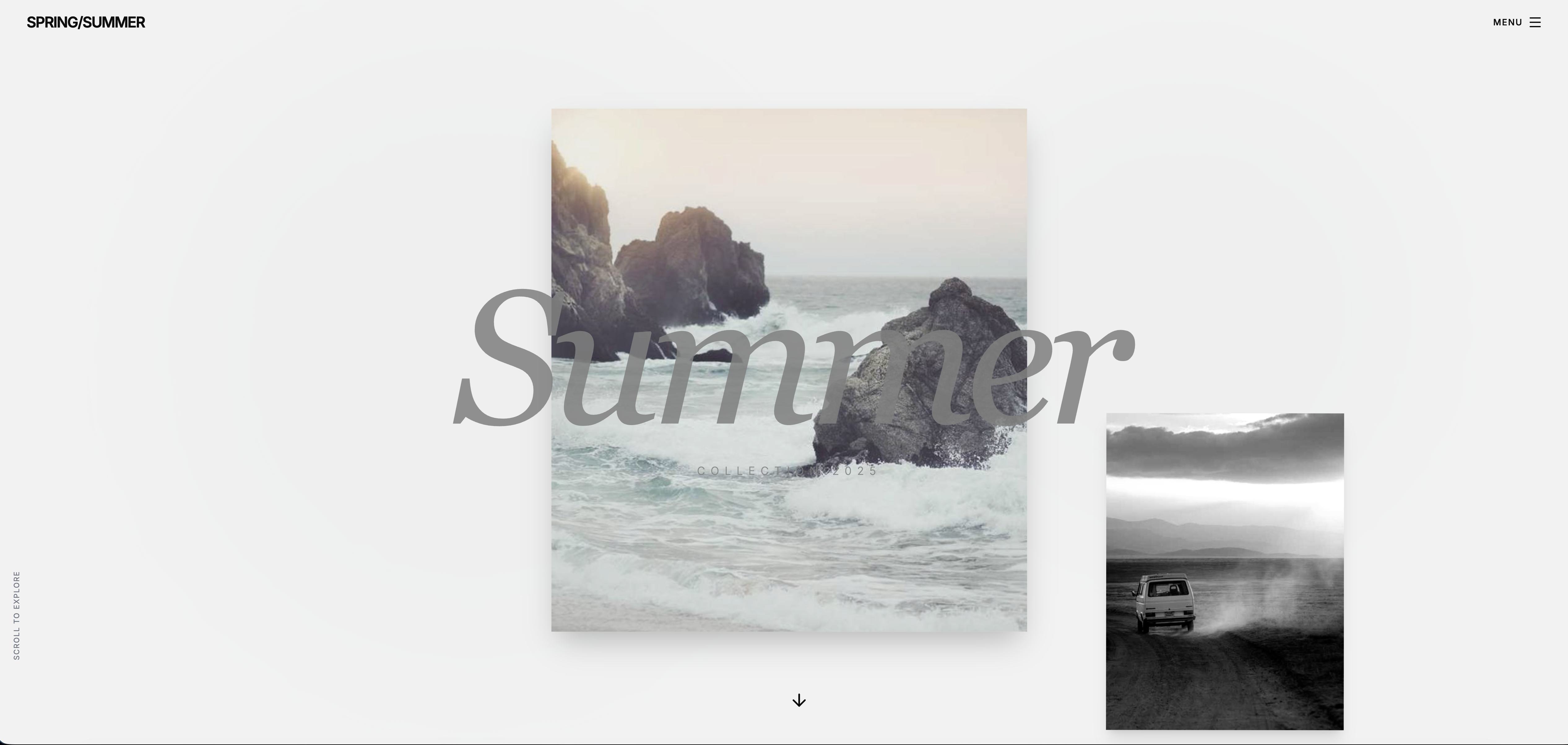 SUMMER S/S Collection Campaign 프로젝트