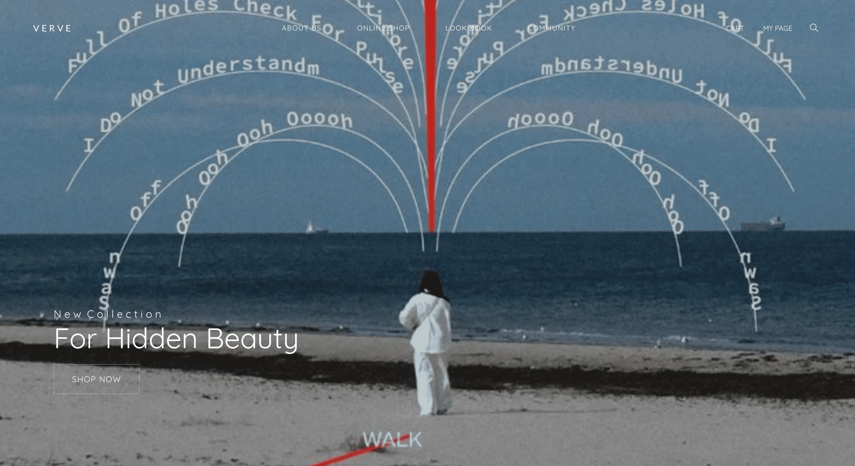 VERVE Beauty and Fashion Agency Web Design 프로젝트