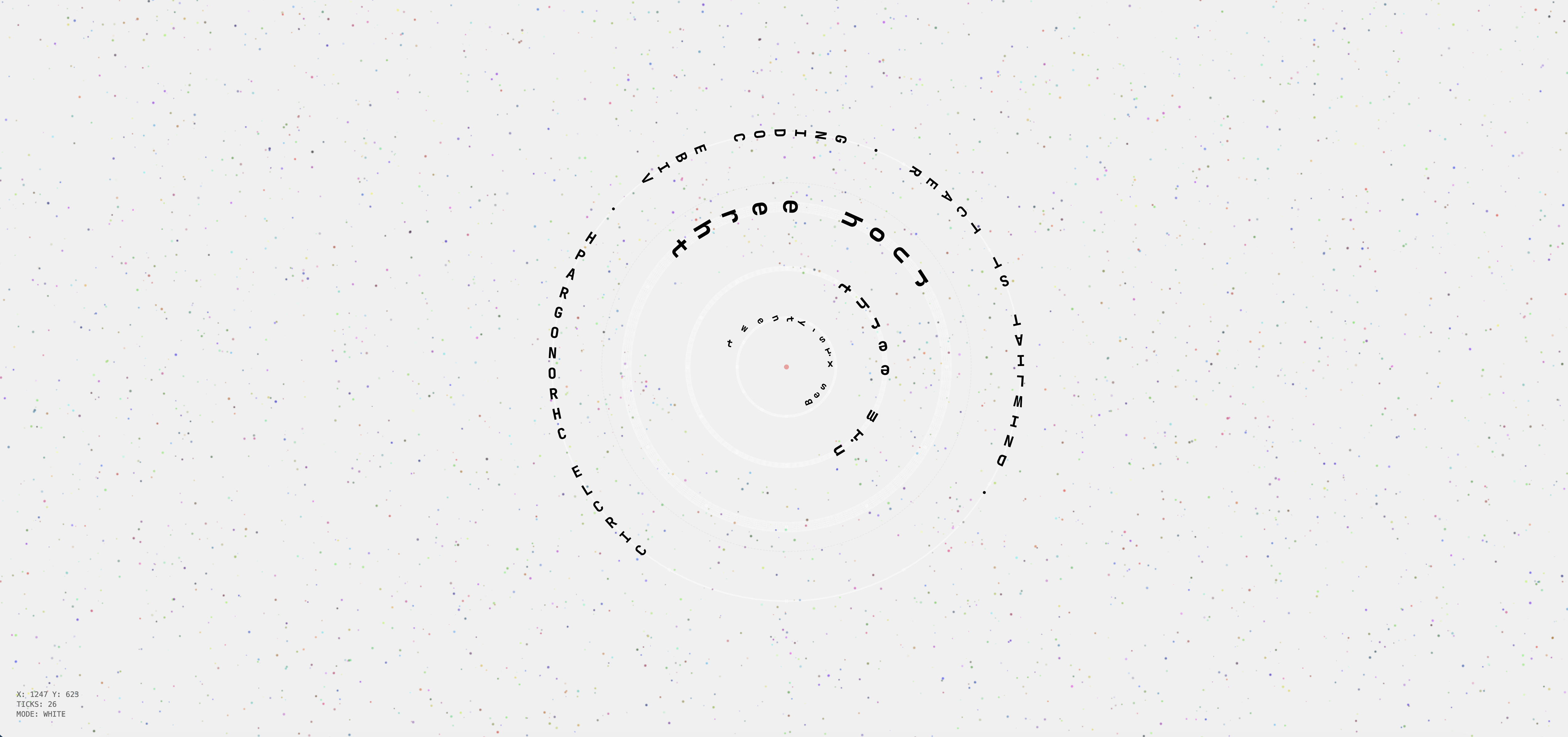 Circle Chronograph 인터랙티브 크로노그래프 웹 프로젝트